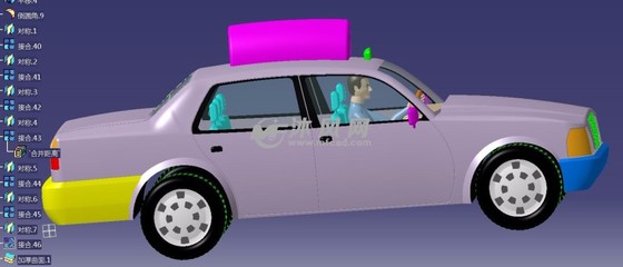 數字化時代的出租汽車 基于CATIA的三維建模技術與應用探索